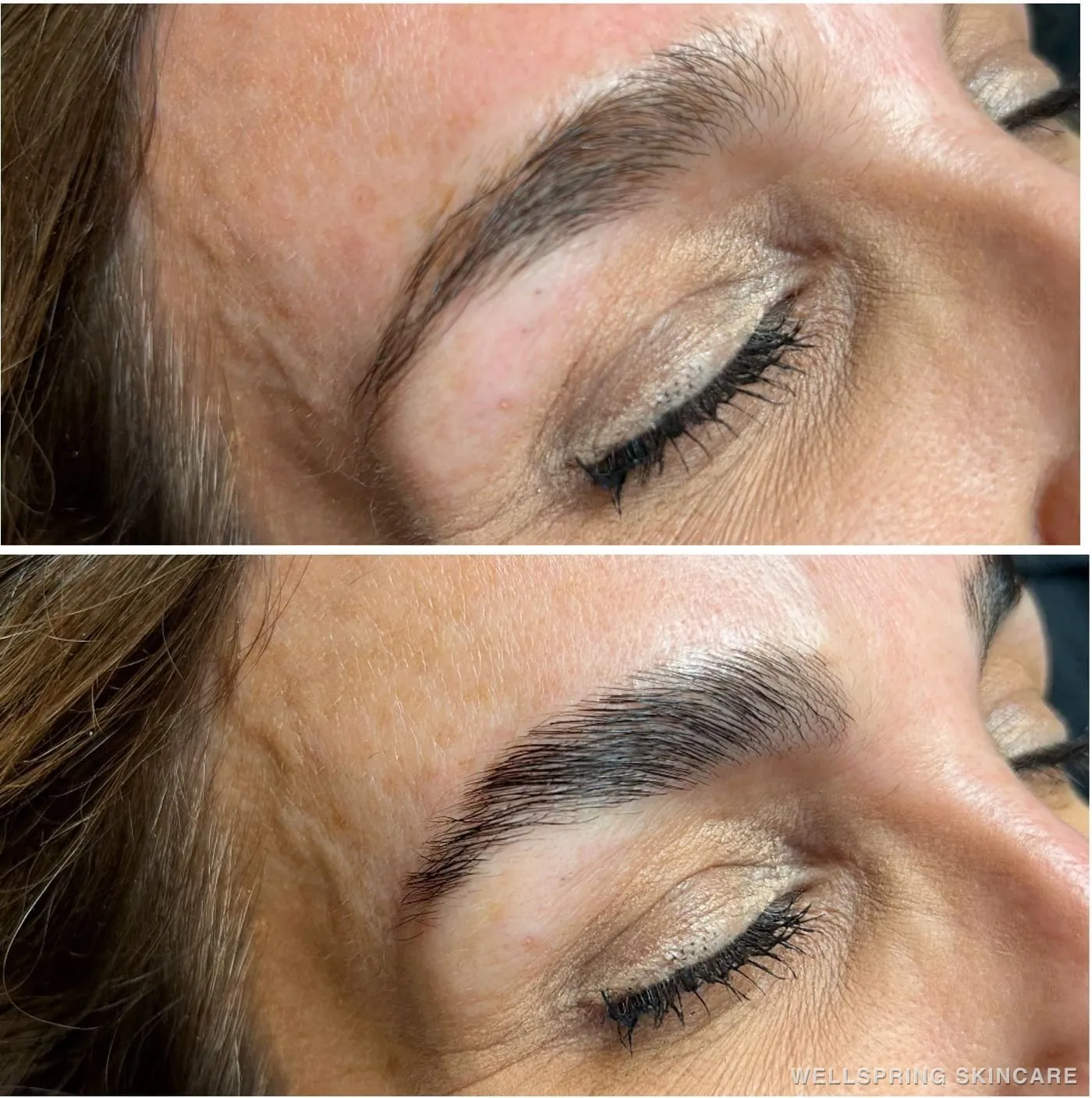 Before and after: Brow & lash treatments